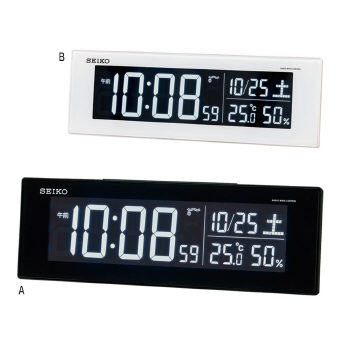 （クロック／ウォッチ）（デジタル時計）セイコー series C3 交流式電波デジタル時計 DL305