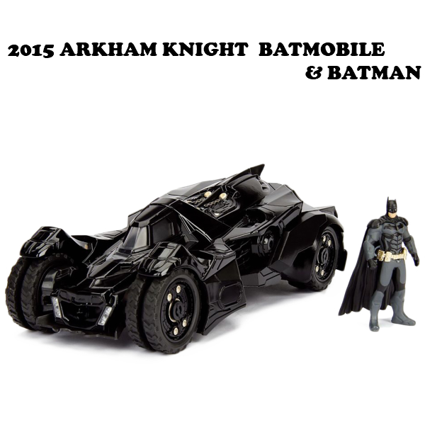 1:24 2015 ARKHAM KNIGHT BATMOBILE W/BATMAN【バットモービル