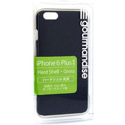 【特価商品】　iPhone6　iPhone6Plus対応　ハードシェルグロス＜ブラック＞　スマホケース
