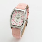 正規品AMORE DOLCE腕時計アモーレドルチェ AD18302S-SSPK トノー 革バンド レディース腕時計