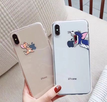 ★NEW★シンプルな可愛いプリントジェリーケース★iPhone11Promax