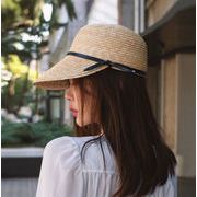 新品　レディース　夏　韓国　ベレー帽　ニット　ファッション　ハット　麦わら帽子　日焼け止め
