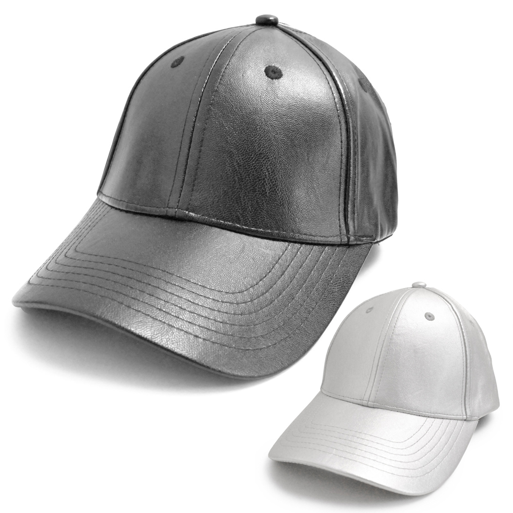 ▼MAGGIO▼【オシャレ度アップ↑↑】大人気のマストハブキャップ☆ PUレザーキャップ(帽子)