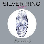 リング-10 / 1-2345 ◆ Silver925 シルバー 透かし ふくろう リング