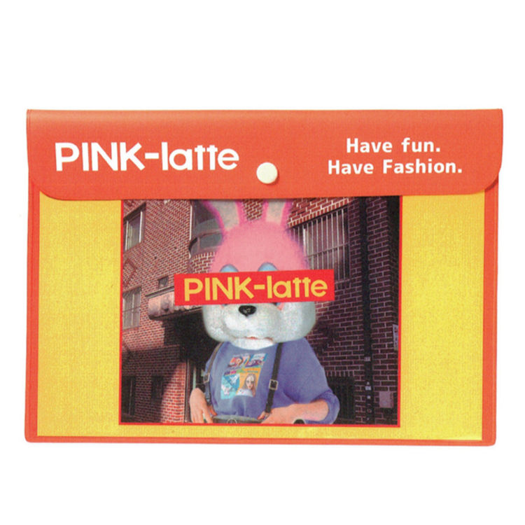 PINK－Latte　フラットケースL(フォト) [197456]