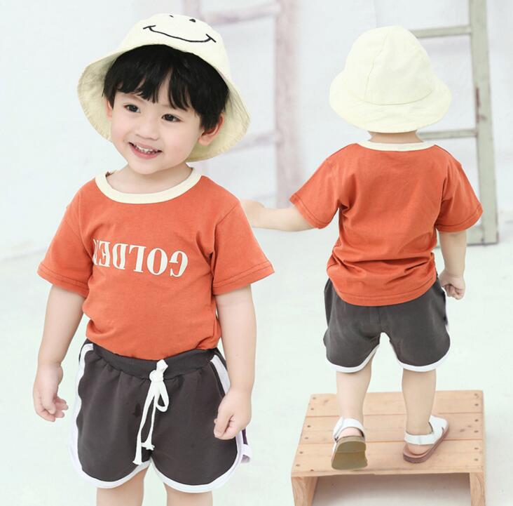 2019年新作★春夏新品★子供服★子供セット★可愛い★男の子★tシャツ+ズボン★キッズ服★80-130