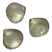 [スペシャルルース] 即納品 スモーキーシトリン/マロンカットパーツ/約8.9x9.3x5.2mm/3個セット