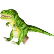 【別途送料】 HANSA 製品『ハンドパペット　ティラノサウルス（開口）グリーン50』【7763】