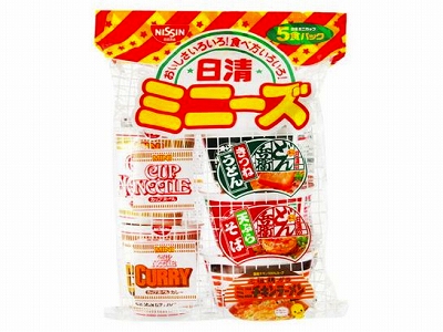 日清食品 ミニーズ カップ 東日本 41gX5個 x6 *