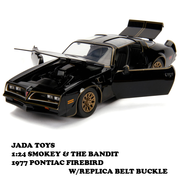1:24 SMOKEY & THE BANDIT 1977 PONTIAC FIREBIRD W/REPLICA