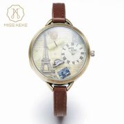 腕時計 レディース Miss Keke レディース腕時計 ケケ KK1038 エッフェル塔 旅行 ファッションウォッチ