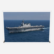アクリル プレート 写真 海上自衛隊 護衛艦 DDH-183 いずも デザイン スタンド 壁掛け 両用