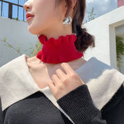 マフラー スカーフ ショール クロス ニット 韓国ファッション 秋冬