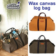 ■DULTON（ダルトン）■　Wax canvas log bag