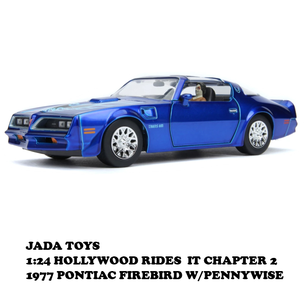 1:24 IT 1977 PONTIAC FIREBIRD w/PENNYWISE【IT イット ミニカー