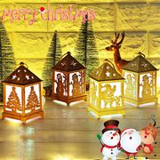 メリークリスマス LEDライト ランプ スタンドライト Christmas限定 デコレーション 装飾 トナカイ サンタ
