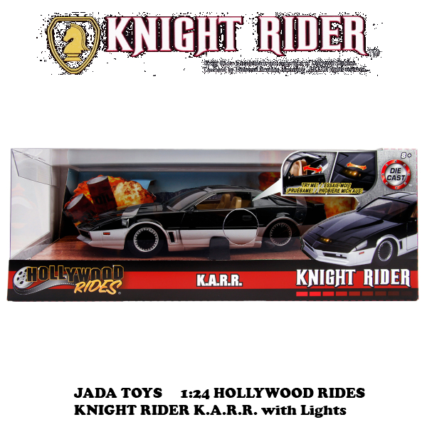 1:24 HOLLYWOOD RIDES - KNIGHT RIDER K.A.R.R. with Lights 【ナイト ...