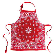 PAISLEY APRON【RED】