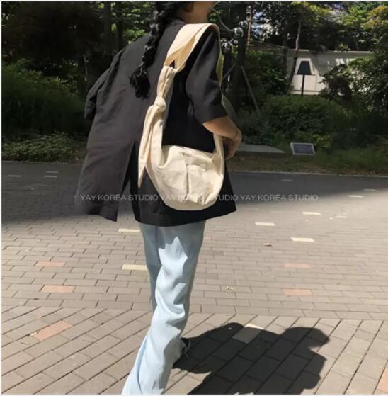 韓国風 原宿系 大容量 布製 ショルダーバッグ オシャレ レディース ファッション雑貨 春栄 株式会社 問屋 仕入れ 卸 卸売の専門 仕入れならnetsea