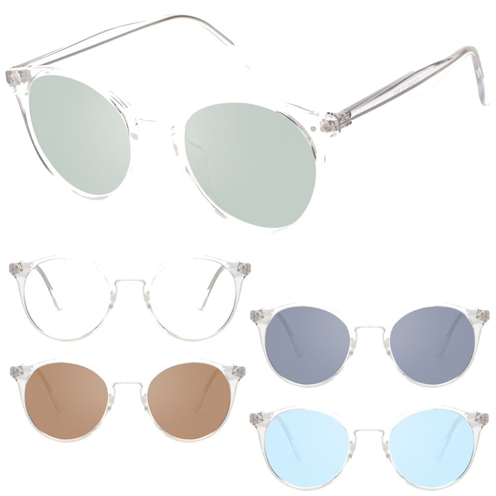 Ty2942 Cl ボストンタイプ クリアフレーム カラーレンズサングラス 5色展開 ファッション雑貨 Kamakura Sunglass 問屋 仕入れ 卸 卸売の専門 仕入れならnetsea