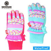 防水インナー内蔵 スキー手袋 キッズ 子供  防寒手袋 スノーグローブ 暖かい 雪遊び スノボグローブ