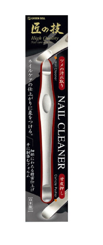 グリーンベル 匠の技 ネイルクリーナー(ツメの汚れ取り&甘皮押し)G-1036