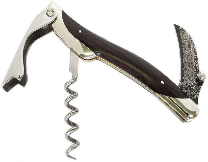 アスロソムリエナイフ ダマスカスブレード 黒檀 雑貨 株式会社新日本機能食品 問屋 仕入れ 卸 卸売の専門 仕入れならnetsea