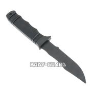 ラバー製　トレーニングナイフ　タイプ3　ブラック
