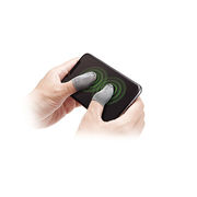 エレコム スマホ用ゲームアクセサリ フィンガーキャップ 銀繊維 Fサイズ 4個入り シルバ