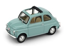 BRUMM/ブルム フィアット 500F オープン Garda グレー インテリア ベージュ
