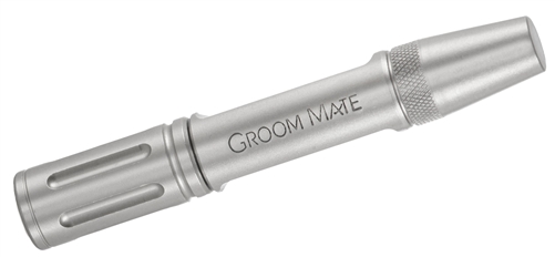 グルームメイト/GroomMate 26470 鼻毛カッター プラチナ XL プロ　ブラシ、革ケース付