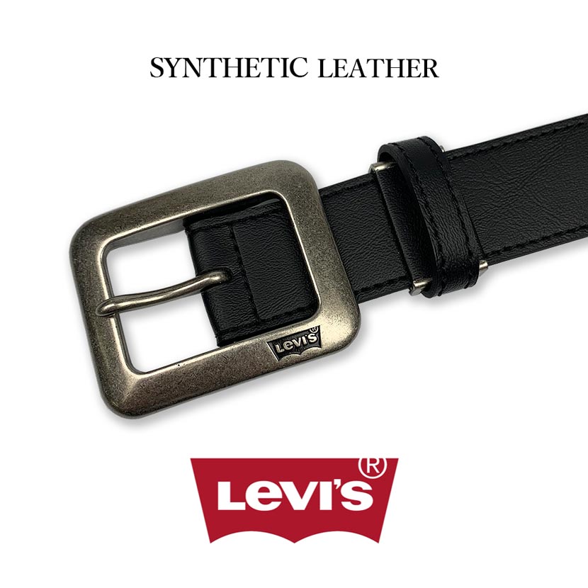 全3色 Levi S リーバイス ギャリソンバックル レザー ベルト 合成皮革 フェイクレザー ファッション雑貨 株式会社 砂村 Takka事業部 問屋 仕入れ 卸 卸売の専門 仕入れならnetsea