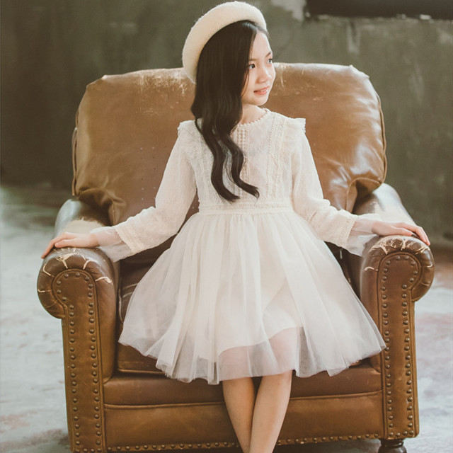 チュールワンピース 子供用ワンピ 白 ドレス アパレル 株式会社 シャローム 問屋 仕入れ 卸 卸売の専門 仕入れならnetsea