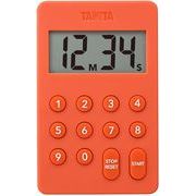 タニタ(TANITA) 〈タイマー〉デジタルタイマー100分計 TD-415-OR(オレンジ)