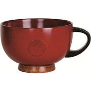 木製　根来　スープカップ
