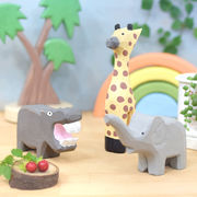 チャンティアニマル[インドネシア木彫 置物 飾り アニマル 動物 人形 バリaftk]