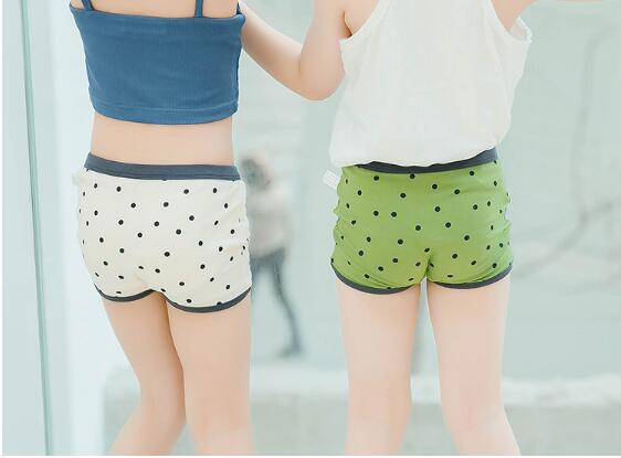 韓国ファッション レディース 女 子供 下着 可愛い パンツ 6色 90-135CM