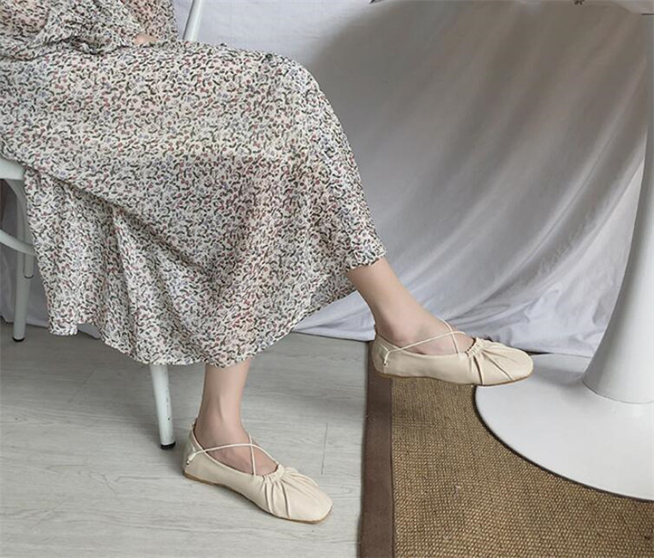 韓国 新作 レディース バレエシューズ ファッション ストラップ 気質 学院風 シングルシューズ ファッション雑貨 オープンブリッジ 合同会社 問屋 仕入れ 卸 卸売の専門 仕入れならnetsea