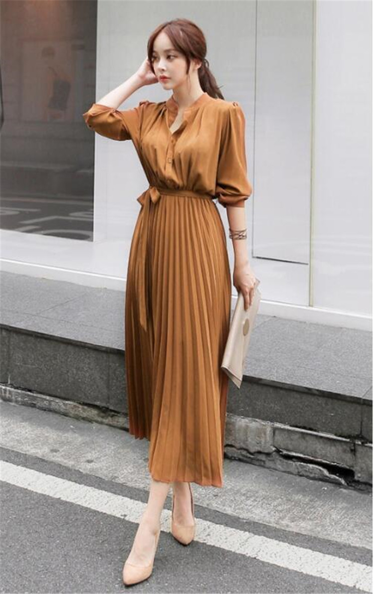 雑誌やネットで話題 気質 スリムウエスト 薄手 ロングスカート ワンピース プリーツスカート シフォン アパレル オープンブリッジ 合同会社 問屋 仕入れ 卸 卸売の専門 仕入れならnetsea