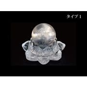 【店舗備品】蓮花玉台(約40mm) 水晶 ※ネコポス不可※