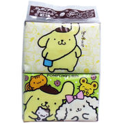 [廃盤] ポムポムプリン 水に流せるポケットティシュ レギュラーサイズ 10組(20枚)×4個パック入