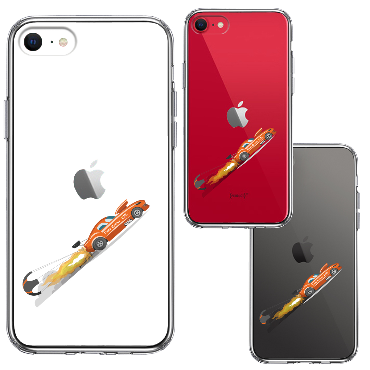Iphonese 第2世代 側面ソフト 背面ハード ハイブリッド クリア ケース レーシングカー 車 オレンジ 家電 Av Pc ユニバーサル アーツ 株式会社 問屋 仕入れ 卸 卸売の専門 仕入れならnetsea