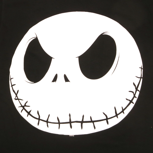 T シャツ Nightmare Before Chistmas Jack Skellington Face ナイトメア アパレル 有限会社 ステップス 問屋 仕入れ 卸 卸売の専門 仕入れならnetsea