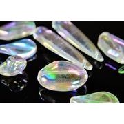 夏アクセサリー/オーロラビーズ/アソートペアセット/アクリルビーズセット/トレンドパーツ