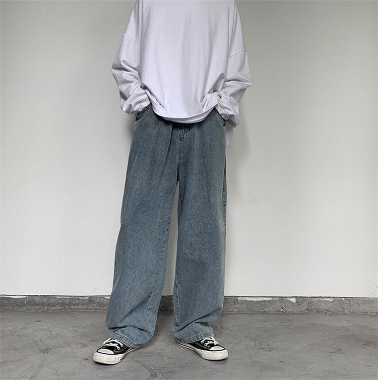 【限定SALE!!夏季新品 】韓国ファッション 2020年夏 ワイドレッグパンツ 怠惰な風 カジュアル レトロ