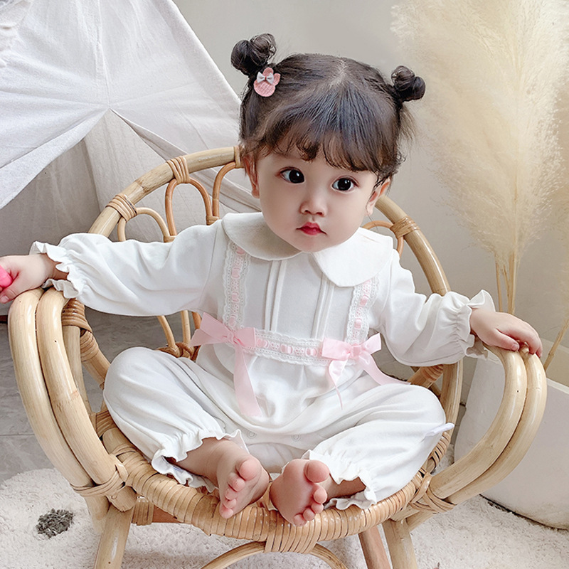 m15768 連体衣 プリンセス 赤ちゃん パジャマ ベビー 韓国子供服 2020新作 SALE