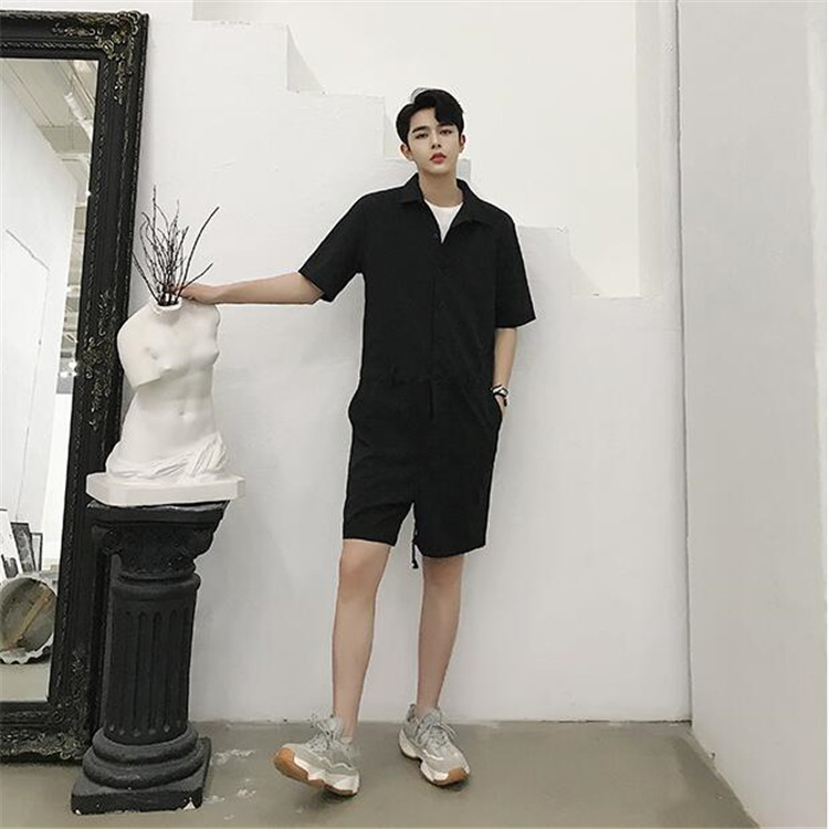 使い心地抜群 韓国ファッション 夏 新 スリム シャツ オールインワン 高品質 薄い オシャレ カジュアル