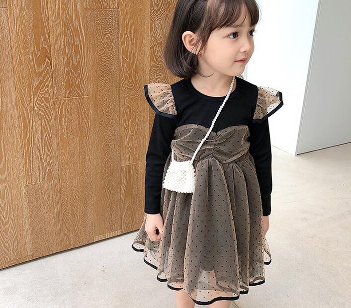 女の子 90 ワンピース 秋 ワンピース