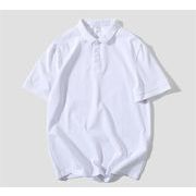品質いいな新品 INSスタイル 半袖 Tシャツ 韓国版 トレンド ポロシャツ タイドファッション ラペル 半袖