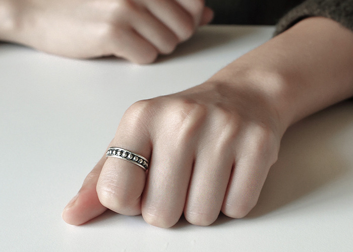 韓国アクセサリー シルバー925素材 シルバーリング ビーズリング ファッション雑貨 株式会社 Oceans 問屋 仕入れ 卸 卸売の専門 仕入れならnetsea